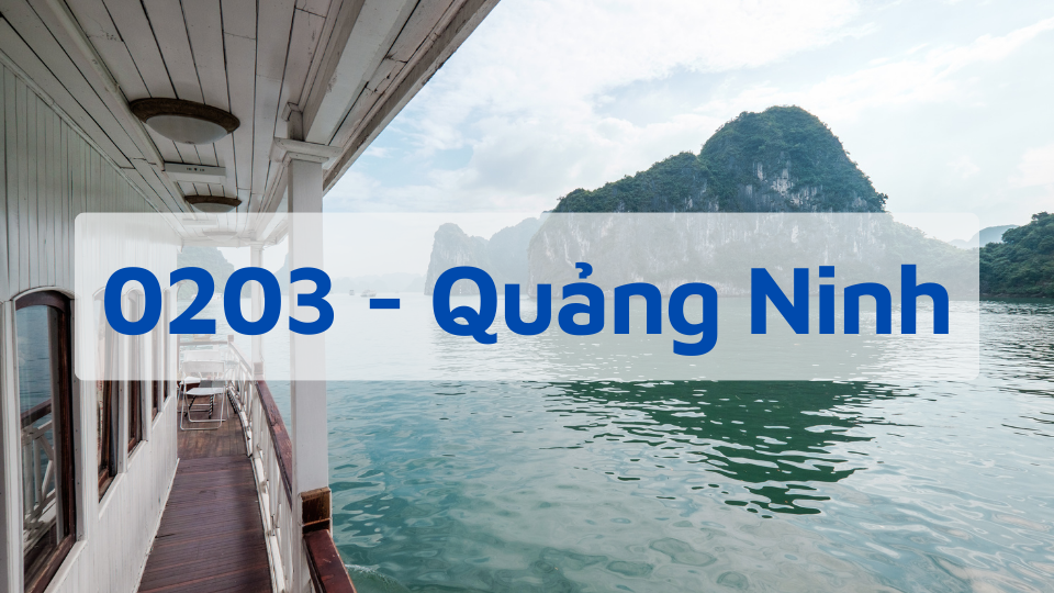 Đầu số 0203 - Mã Vùng Quảng Ninh