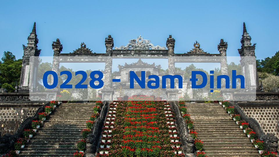 Đầu số 0228 - Mã Vùng Nam Định