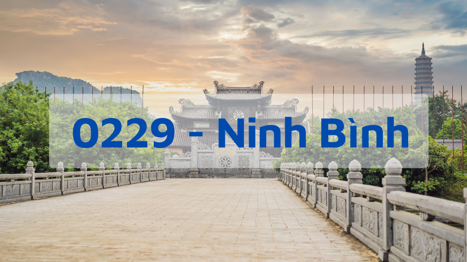 Đầu số 0229 - Mã Vùng Ninh Bình