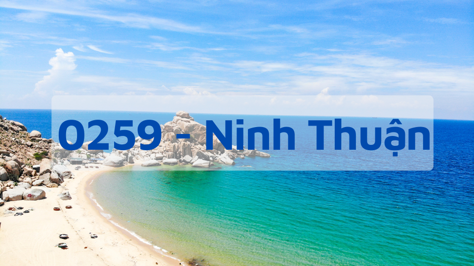 Đầu số 0259 - Mã Vùng Ninh Thuận