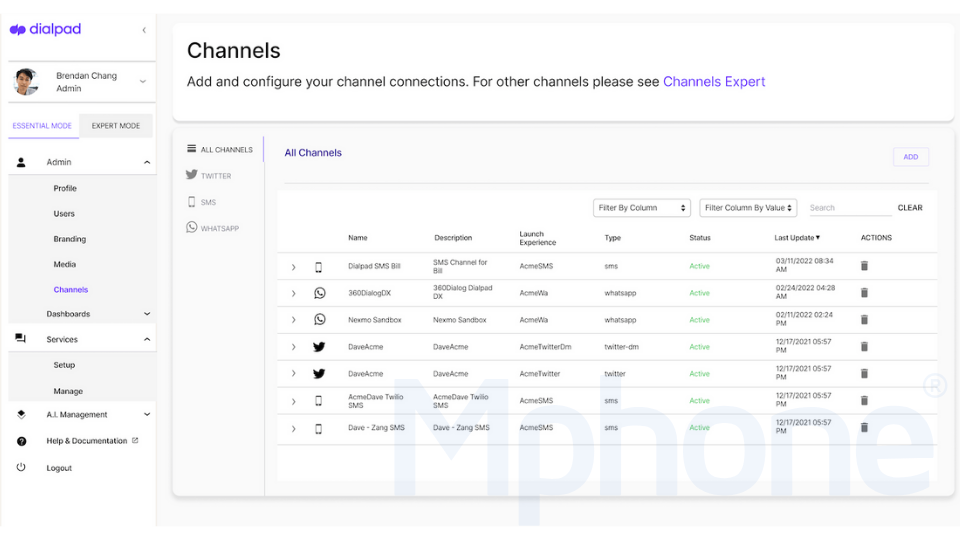 Tính năng của Dialpad