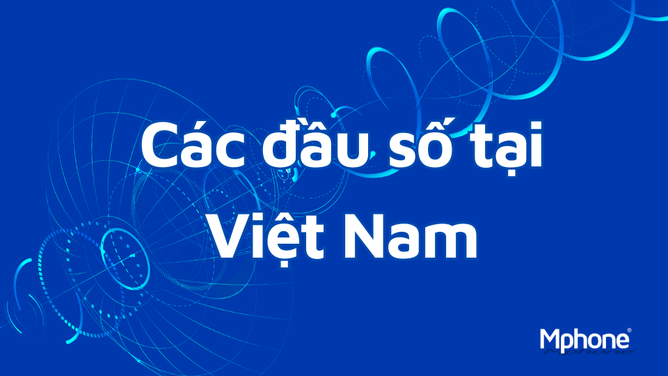 Các đầu số điện thoại tại Việt Nam
