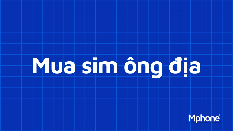 Mua sim ông địa