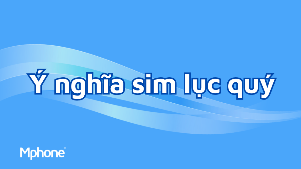 Ý nghĩa sim lục quý