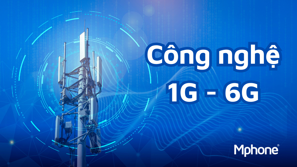 Công nghệ mạng di động 1G - 6G