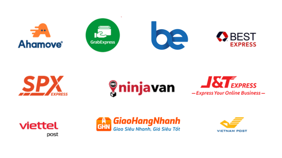 Các đơn vị vận chuyển nhanh