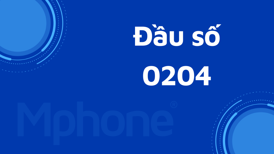 Đầu số 0204