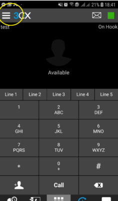 Hình 25 Nhấp vào 3 gạch ngang ở phần góc