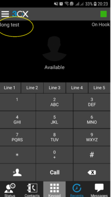 Hình 29 Bạn có thể chuyển đổi tài khoản nhanh khi nhấp vào chỗ đã khoanh tròn