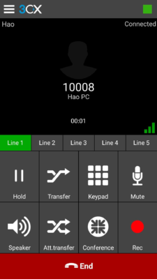 Hình 37 Những tính năng bạn có thể sử dụng khi đang gọi