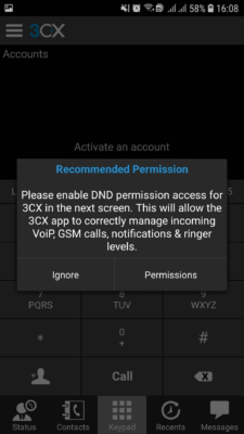 Hình 5 Chọn Ignore