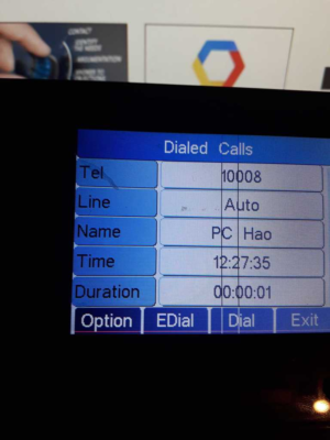 Hình 5 Thông tin của người gọi