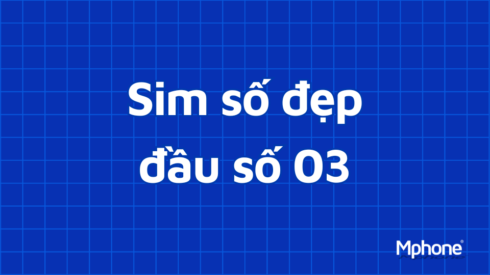Sim số đẹp đầu số 03